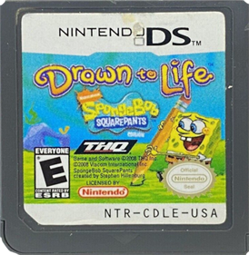 Drawn to Life: SpongeBob SquarePants Edition - Cart - Front Image