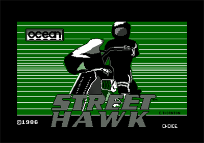 Street Hawk  - Screenshot - Game Title Image
