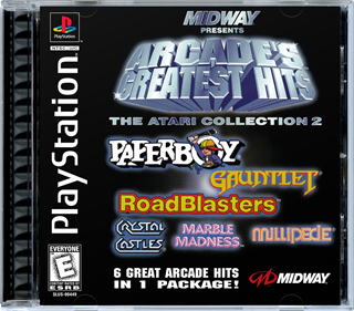 Arcade's Greatest Hits: The Atari Collection 2 - Box - Front - Reconstructed Image