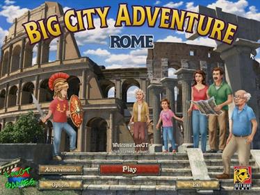 Big City Adventure: Rome - Screenshot - Game Title Image