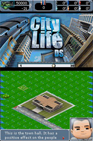 City Life DS - Screenshot - Game Title Image