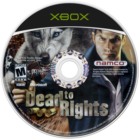 Dead to Rights - Disc Image
