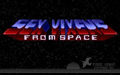 Sex Vixens from Space - Screenshot - Game Title Image