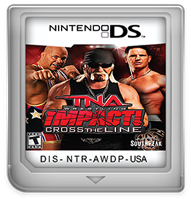 TNA iMPACT! Cross the Line - Fanart - Cart - Front
