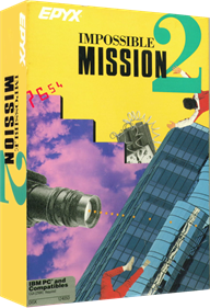 Impossible Mission II - Box - 3D Image