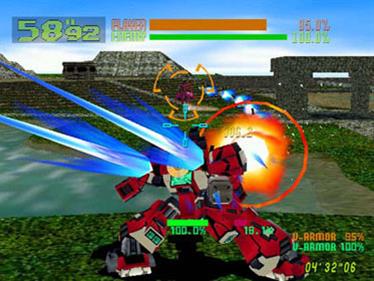 Cyber Troopers Virtual-On Oratorio Tangram - Screenshot - Gameplay Image