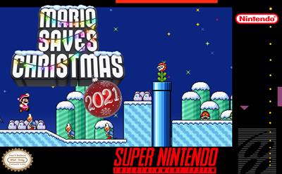 Mario Saves Christmas 2021 - Box - Front Image