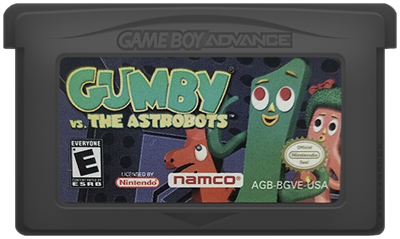 Gumby vs. The Astrobots - Cart - Front Image