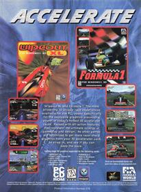 Wipeout XL - Advertisement Flyer - Front Image