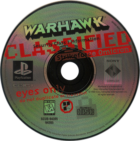 Warhawk - Disc Image