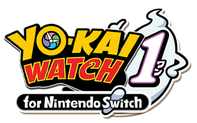 Yo-kai Watch 1 for Nintendo Switch - Clear Logo Image