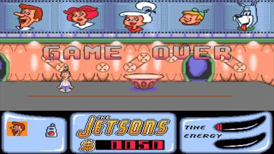Jetsons: The Computer Game - Screenshot - Game Over Image
