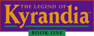The Legend of Kyrandia: Book One - Clear Logo Image