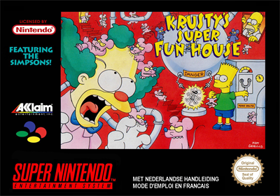 Krusty's Super Fun House - Box - Front Image