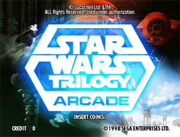 Star Wars Trilogy Arcade - Screenshot - Game Title Image