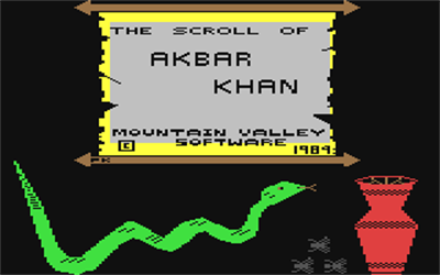 The Scroll of Akbar Khan - Screenshot - Game Title Image