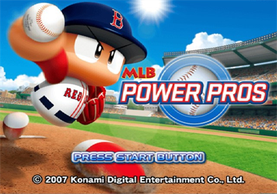MLB Power Pros - Screenshot - Game Title Image