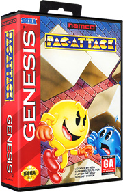 Pac-Attack - Box - 3D Image