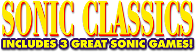 Sonic Classics - Clear Logo Image