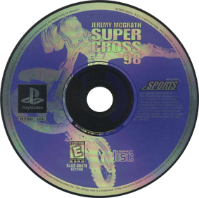 Jeremy McGrath Supercross 98 - Disc Image
