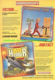 Strike Force Harrier  - Advertisement Flyer - Front Image
