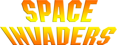 Space Invaders - Clear Logo Image