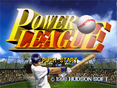 Power League - Screenshot - Game Title Image