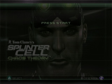 Tom Clancy's Splinter Cell: Chaos Theory - Screenshot - Game Title Image