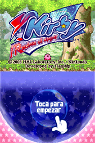 Kirby: Squeak Squad - Screenshot - Game Title Image