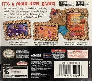 Whac-A-Mole - Box - Back Image