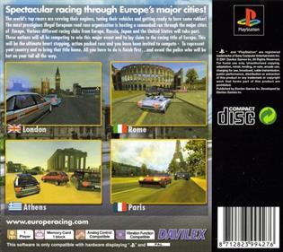 Europe Racer - Box - Back Image