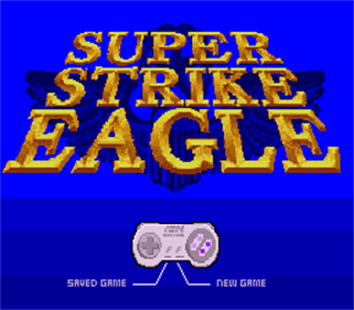 Super Strike Eagle - Screenshot - Game Title Image