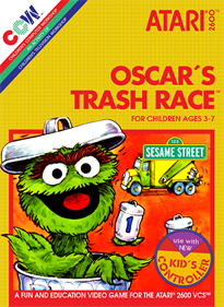 Oscar's Trash Race - Box - Front - Reconstructed