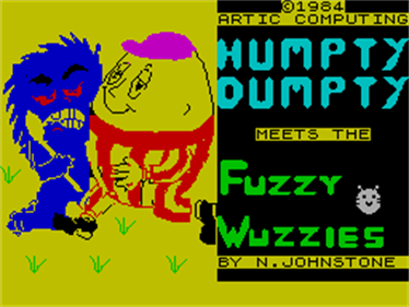 Humpty Dumpty Meets the Fuzzy Wuzzies - Screenshot - Game Title Image