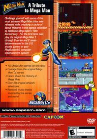Mega Man Anniversary Collection - Box - Back Image