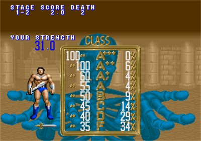 Golden Axe - Screenshot - High Scores Image