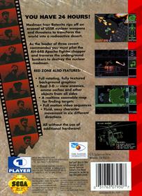 Red Zone - Box - Back Image