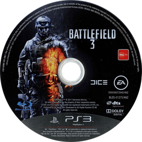 Battlefield 3 - Disc Image