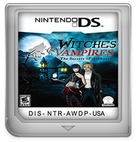 Witches & Vampires: The Secrets of Ashburry - Fanart - Cart - Front