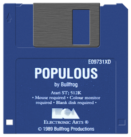 Populous - Fanart - Disc Image
