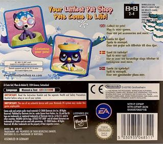 Littlest Pet Shop: Winter - Box - Back Image