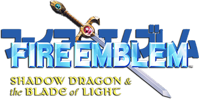 Fire Emblem Shadow Dragon and the Blade of Light - Clear Logo Image