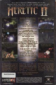 Heretic II - Box - Back Image