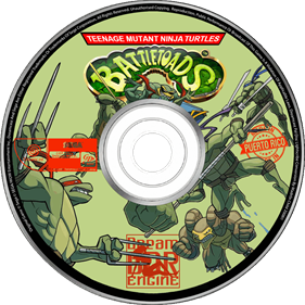 Teenage Mutant Ninja Turtles and BattleToads (Special Edition) - Disc Image