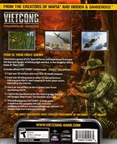 Vietcong: Purple Haze - Box - Back Image