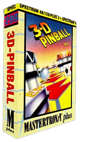 3-D Pinball - Box - 3D Image