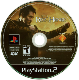 Jet Li: Rise to Honor - Disc Image