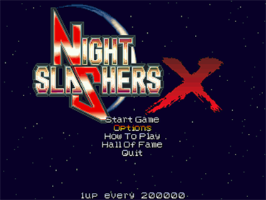 Night Slashers X - Screenshot - Game Select Image