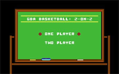 GBA Championship Basketball: Two-on-Two - Screenshot - Game Select Image