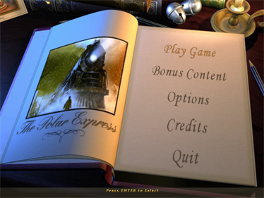 The Polar Express - Screenshot - Game Select Image